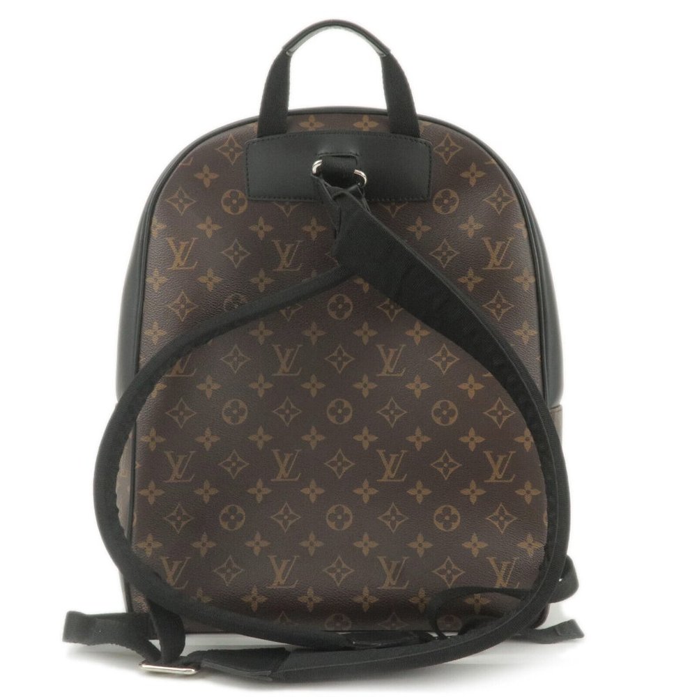 Macassar Josh Monogram Canvas Backpack - Picture 2 of 10